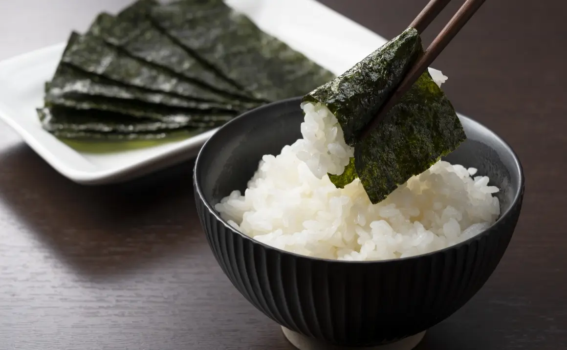 海苔とご飯